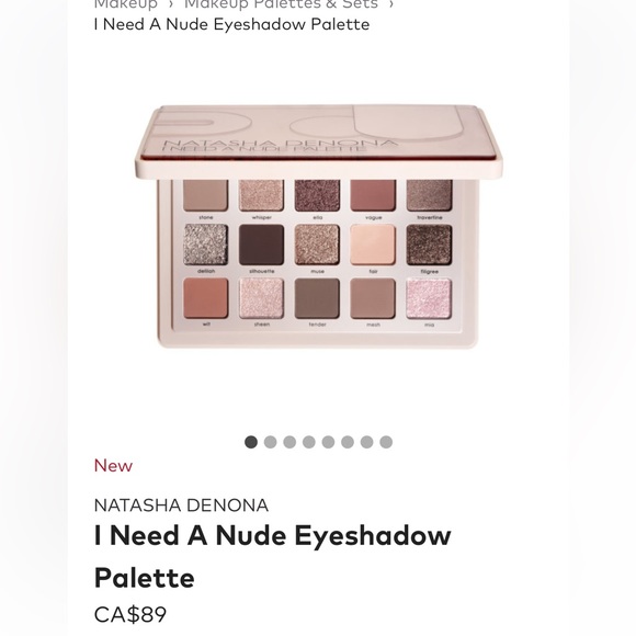 Natasha Denona I Need A Nude Eyeshawdow Palette MUSE 500SF - Picture 4 of 4
